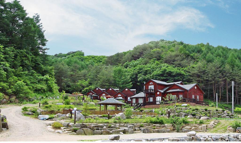 Sisilli Pension Pchjongčchang Exteriér fotografie